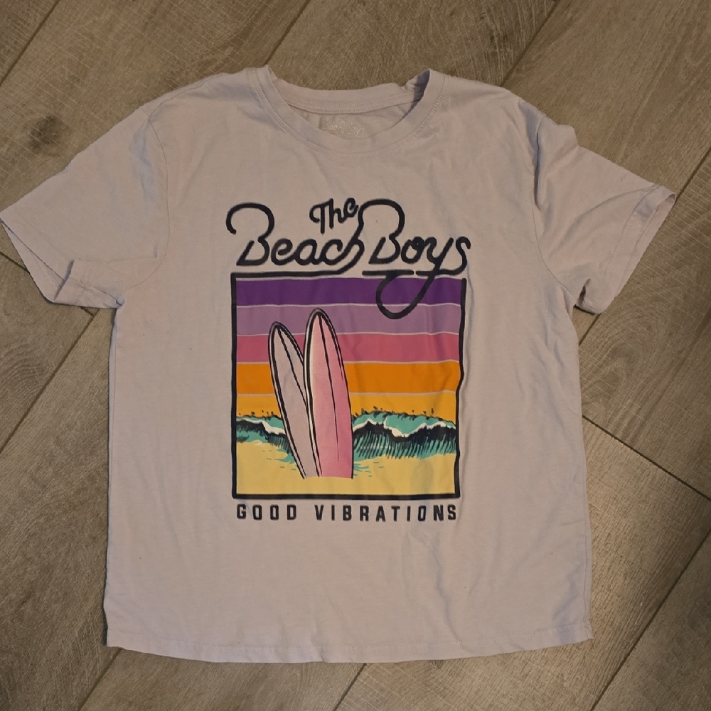 Bravado The Beach Boys Graphic Tee - White and Multicolor